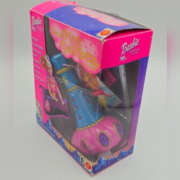Vintage Barbie Magic Genie Bottle CD-ROM PC Toy Game - Picture 3 of 8